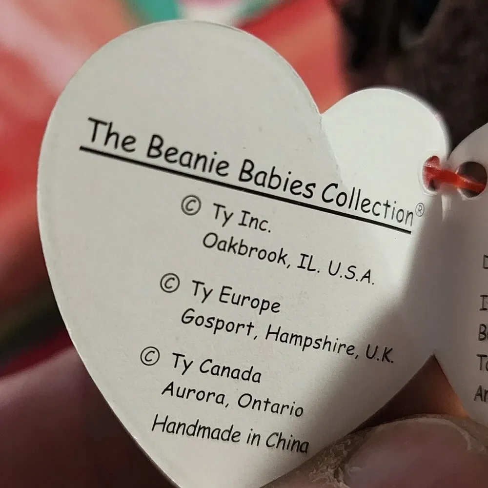 Chipper TY Beanie Baby Collection Retired Rare Errors #4